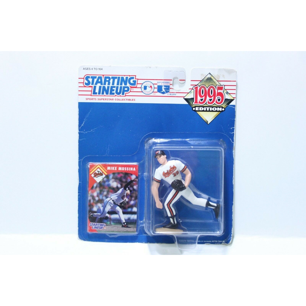 Starting Lineup MLB Mike Mussina Baltimore Orioles Pitcher 1995 Edition NIP